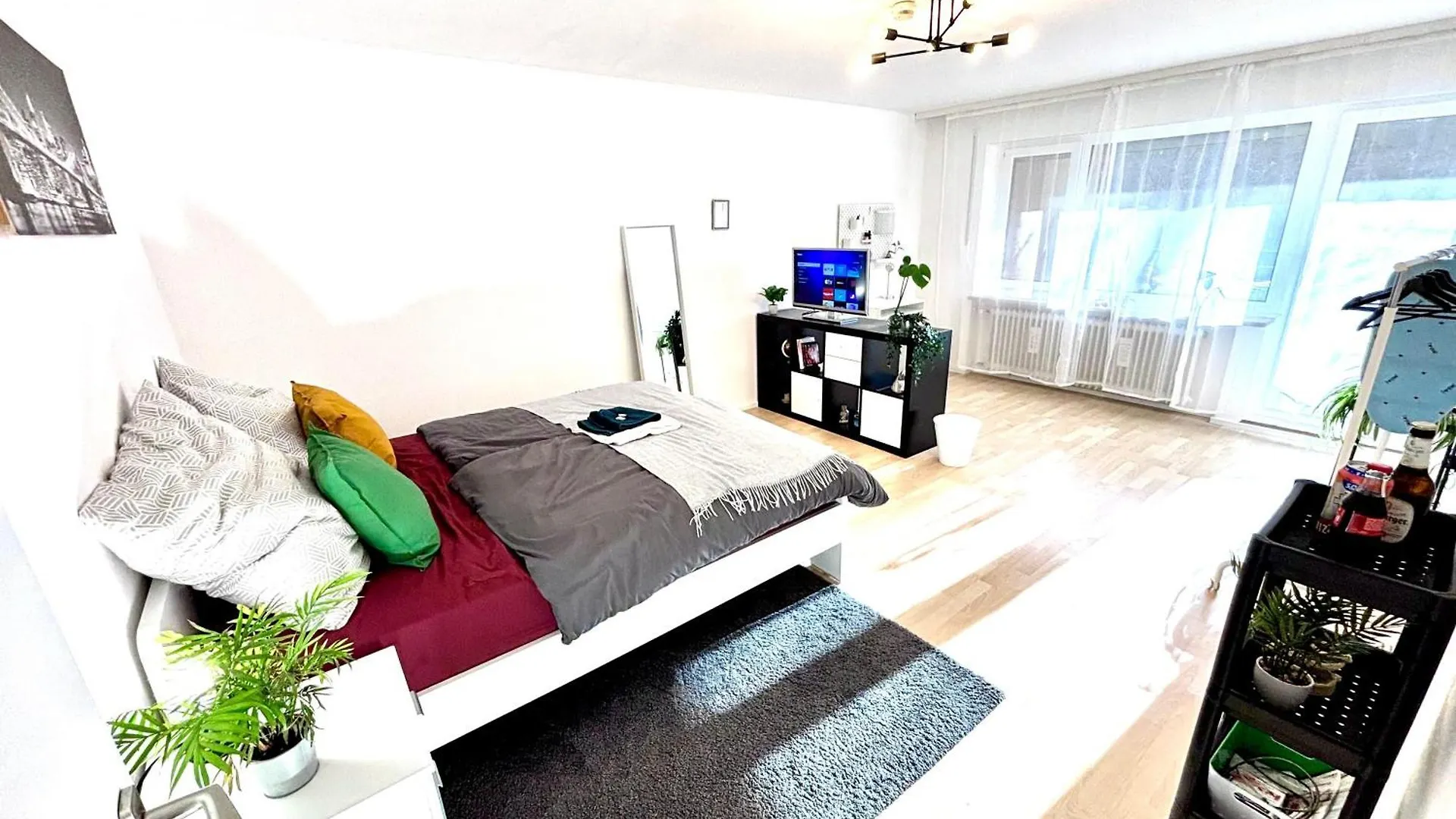 Apartment With 2 Balconies In Nuremberg
